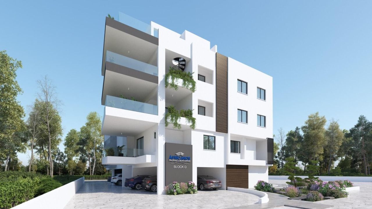 Апартаменты в Ларнаке, Кипр, 101 м² - фото 9