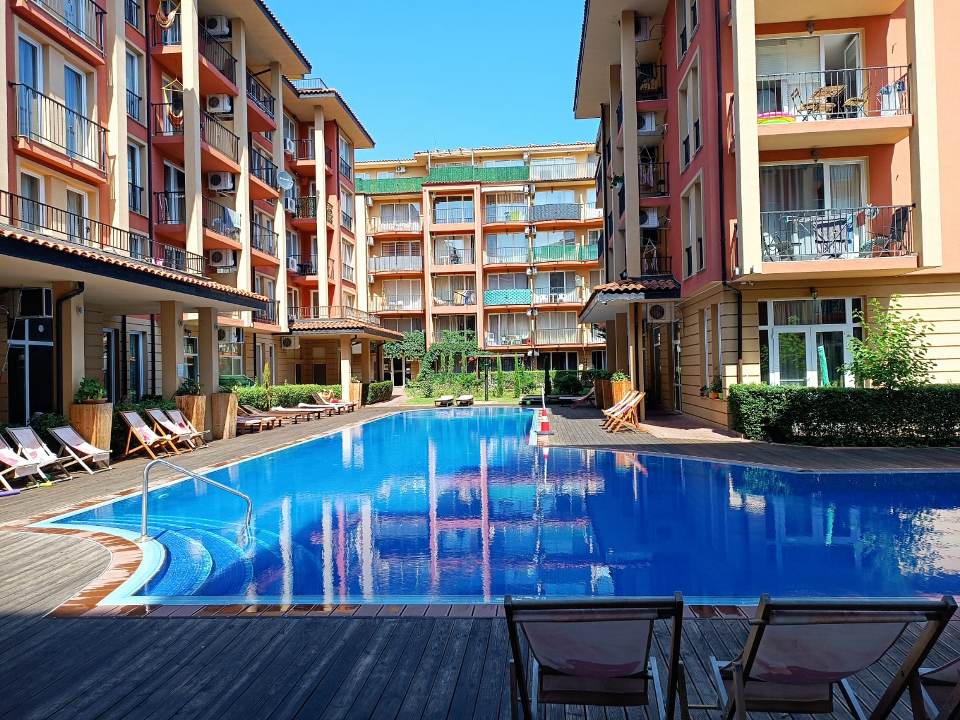 Студия на Солнечном берегу, Болгария, 37 м² - фото 10