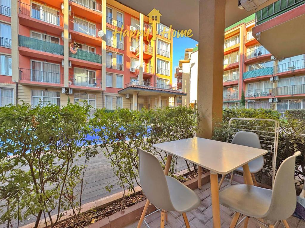 Студия на Солнечном берегу, Болгария, 37 м² - фото 1