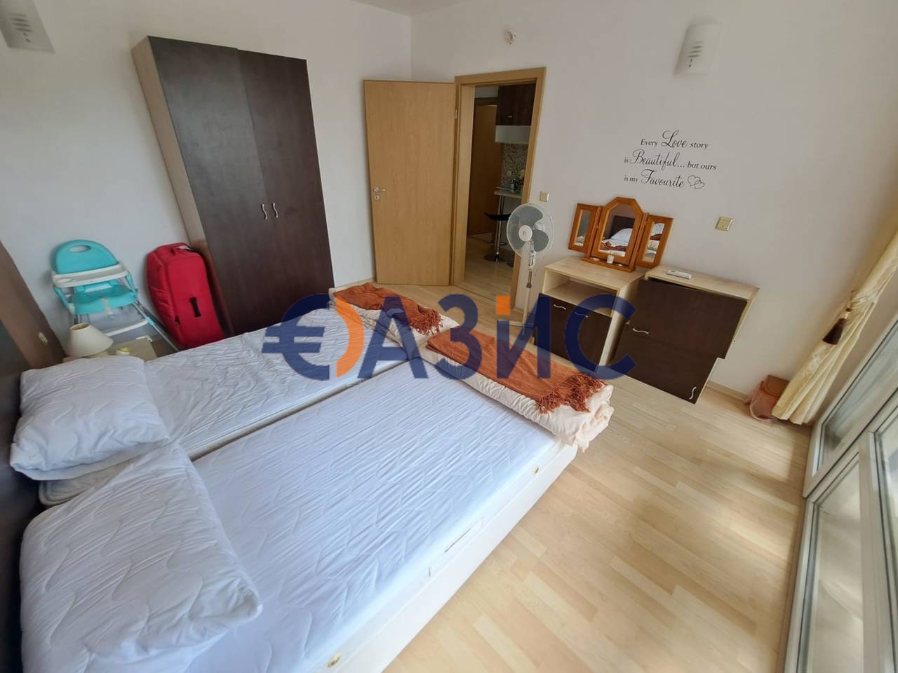 Апартаменты на Солнечном берегу, Болгария, 56 м² - фото 9