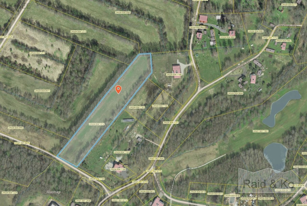 Земля в Харьюмаа, Эстония, 11 179 м² - фото 3