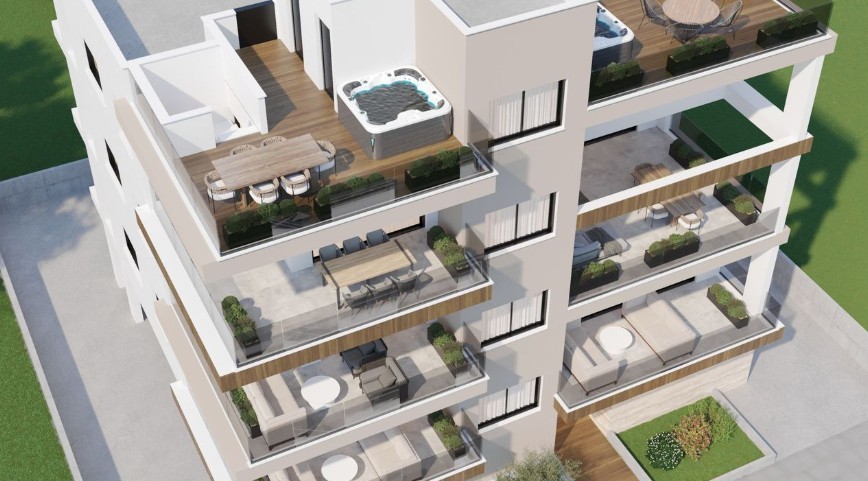 Апартаменты в Ларнаке, Кипр, 102 м² - фото 1