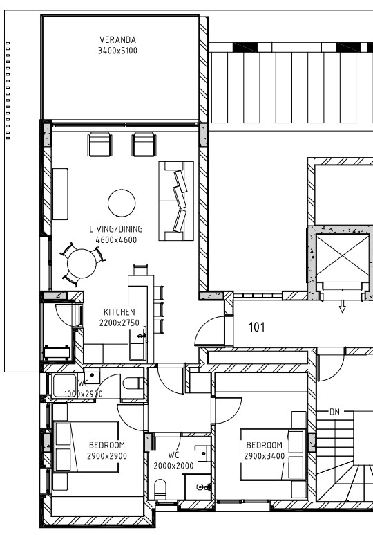 Апартаменты в Лимасоле, Кипр, 94 м² - фото 6