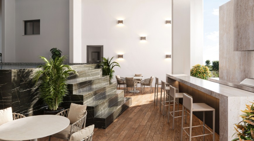 Апартаменты в Ларнаке, Кипр, 97 м² - фото 7