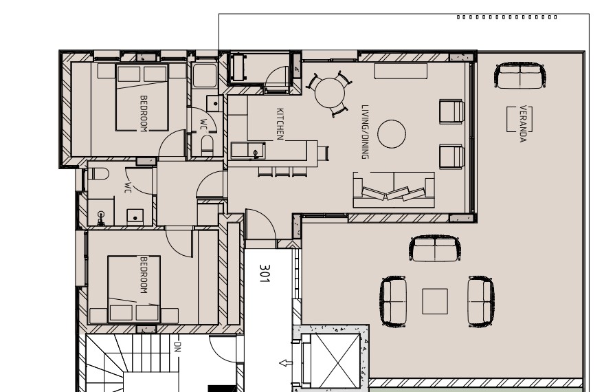 Апартаменты в Лимасоле, Кипр, 94 м² - фото 11