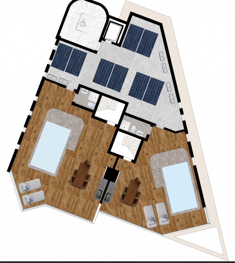 Пентхаус в Пафосе, Кипр, 86 м² - фото 11