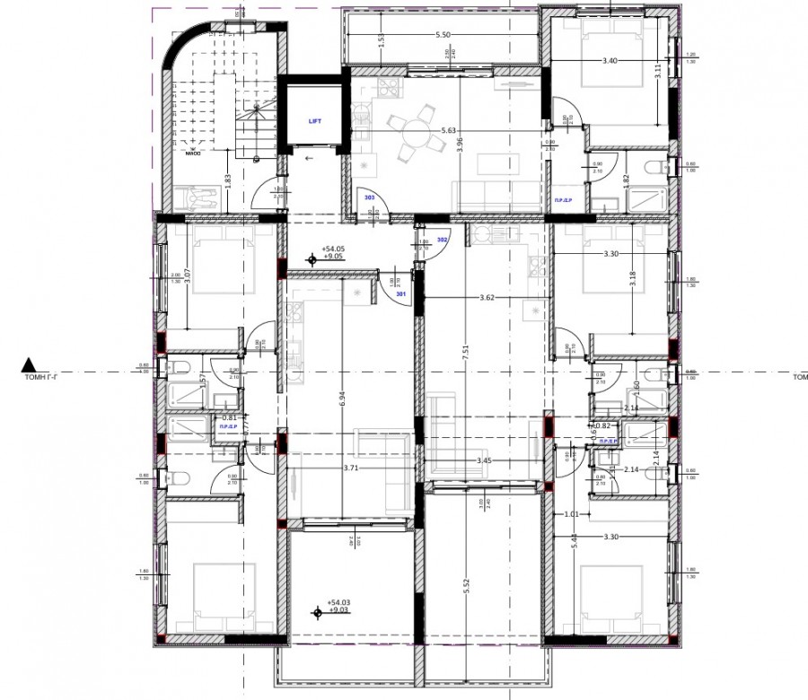 Апартаменты в Лимасоле, Кипр, 60 м² - фото 12