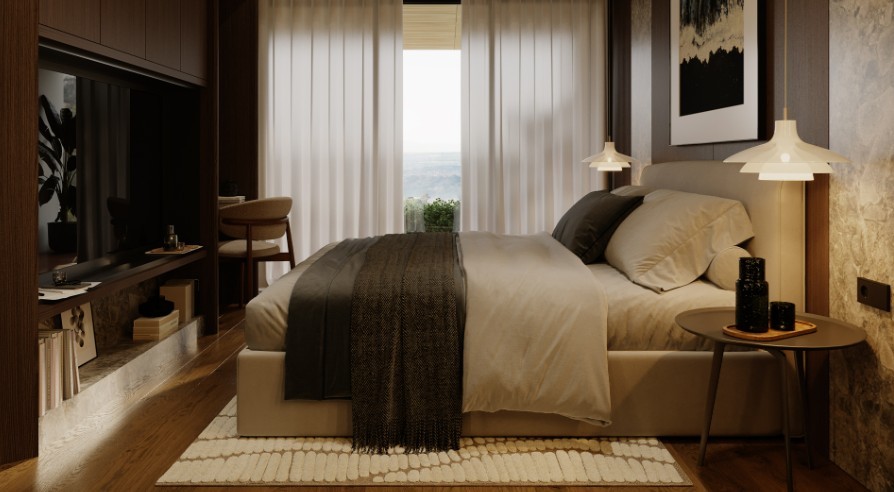 Апартаменты в Ларнаке, Кипр, 97 м² - фото 14