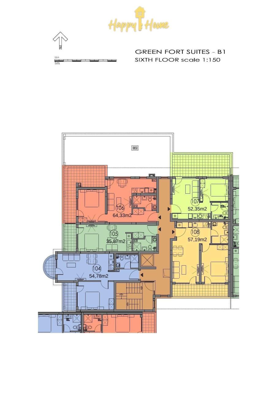 Квартира на Солнечном берегу, Болгария, 57 м² - фото 10