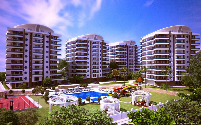 Апартаменты в Алании, Турция, 55 м² - фото 1