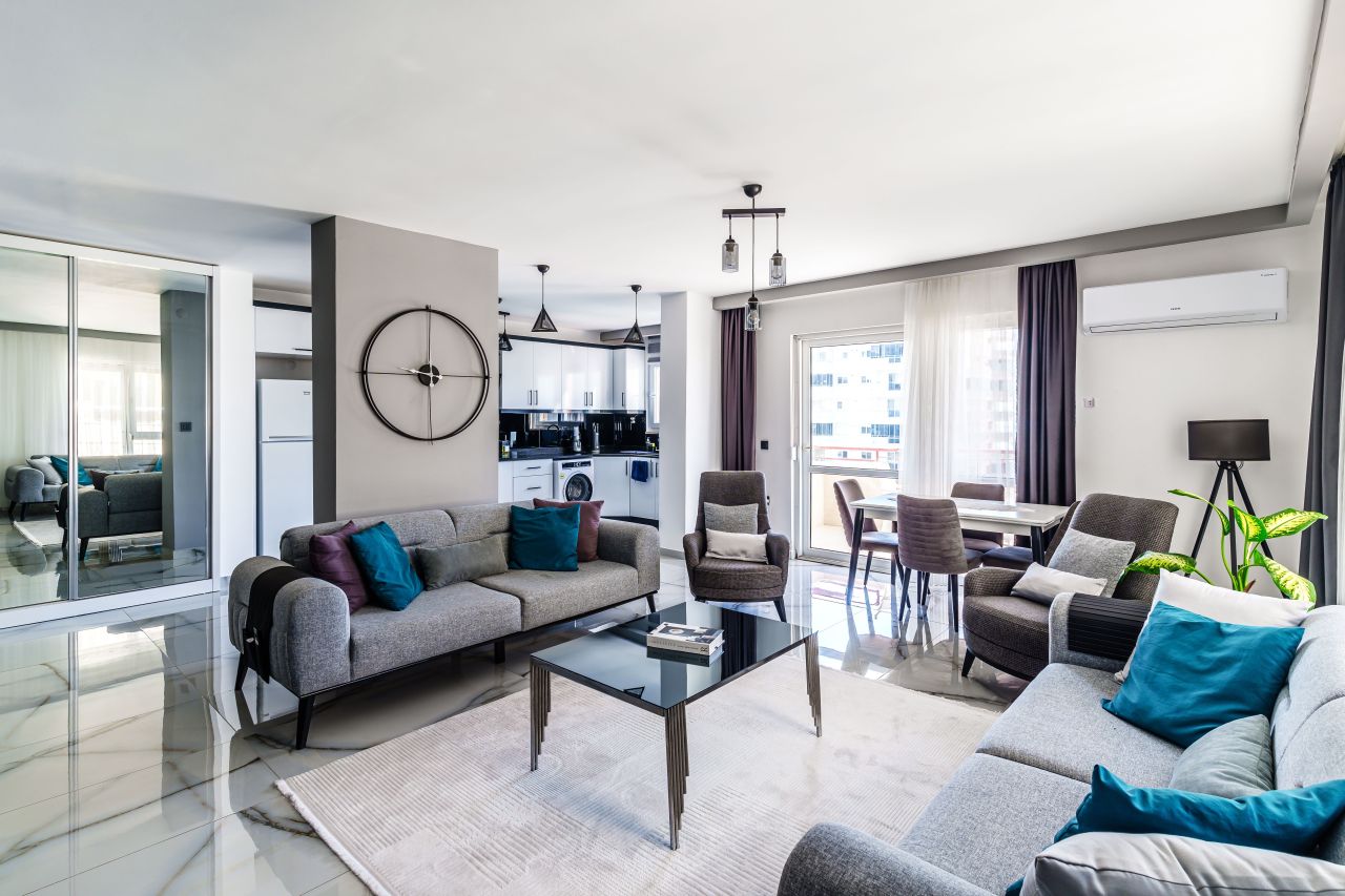 Апартаменты в Алании, Турция, 112 м² - фото 2