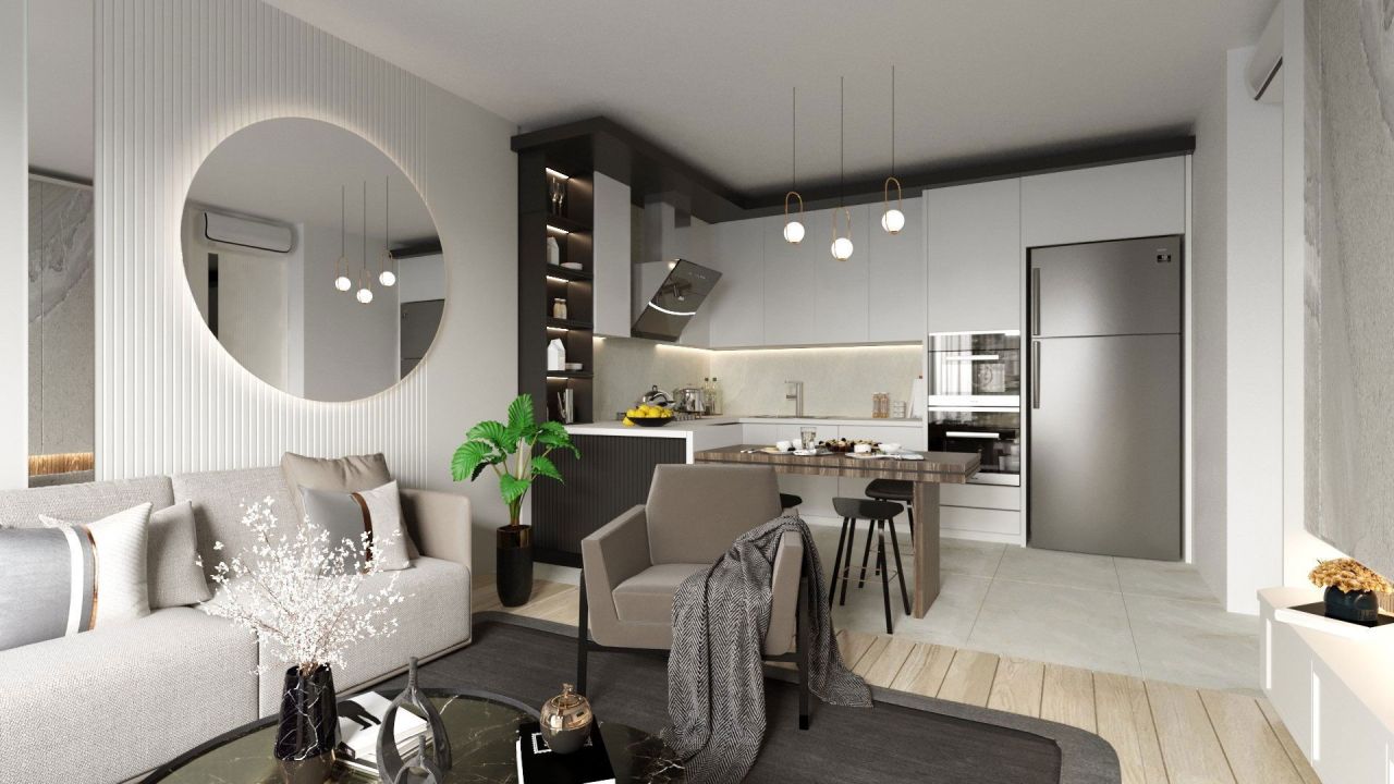 Апартаменты в Анталии, Турция, 50 м² - фото 3