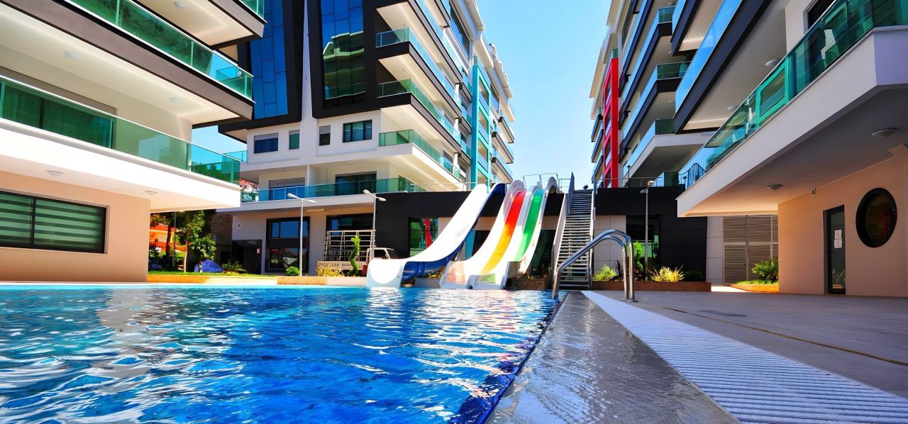 Апартаменты в Алании, Турция, 65 м² - фото 8