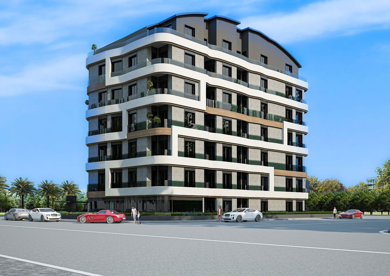 Апартаменты в Анталии, Турция, 50 м² - фото 8