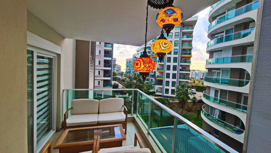 Апартаменты в Алании, Турция, 55 м² - фото 9