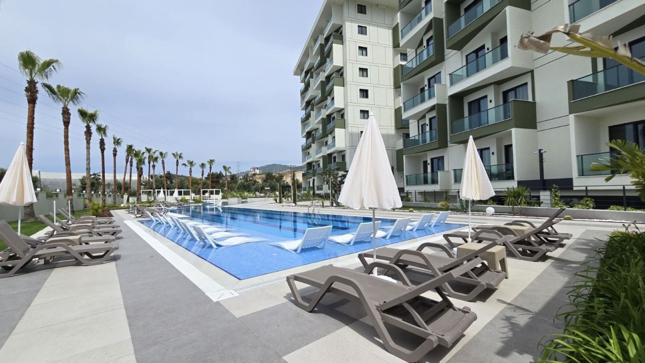 Апартаменты в Алании, Турция, 55 м² - фото 11