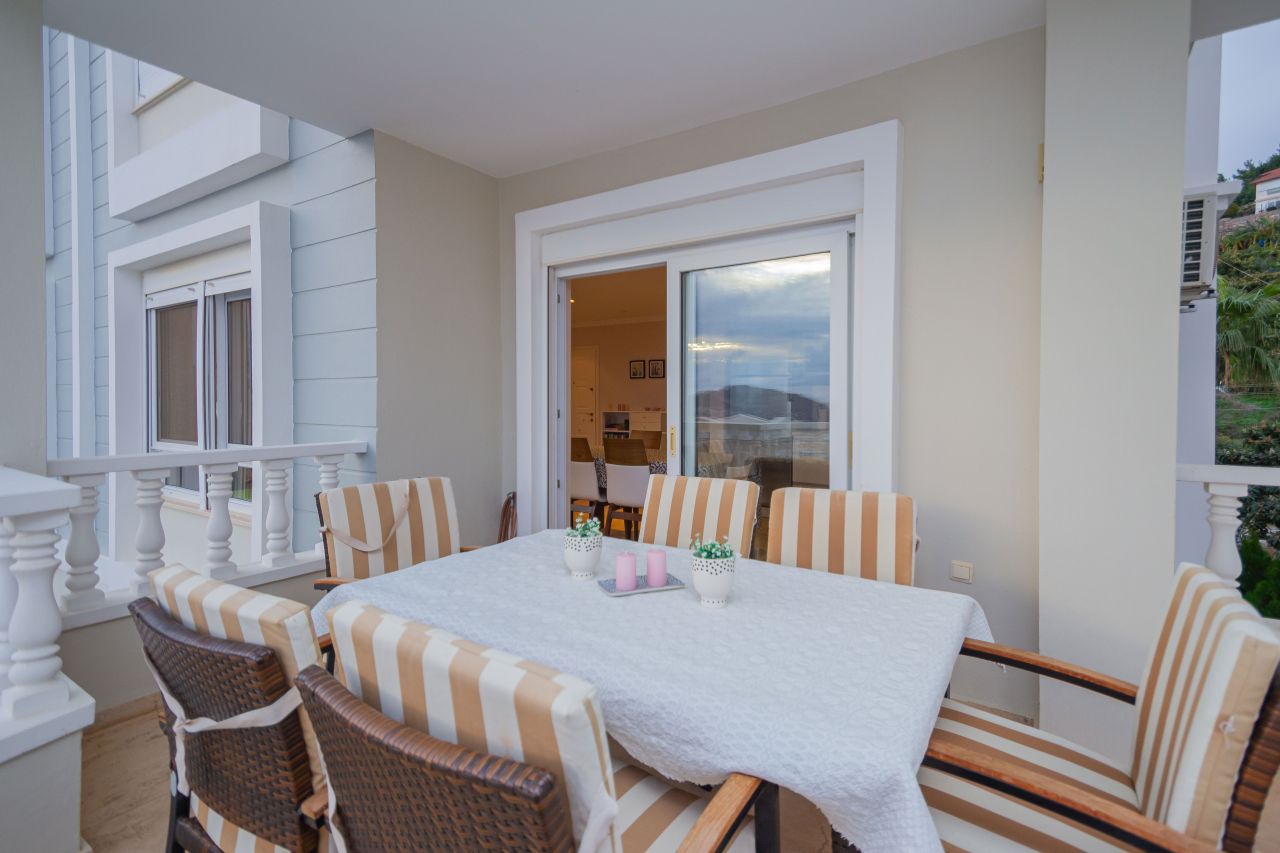 Апартаменты в Алании, Турция, 100 м² - фото 13