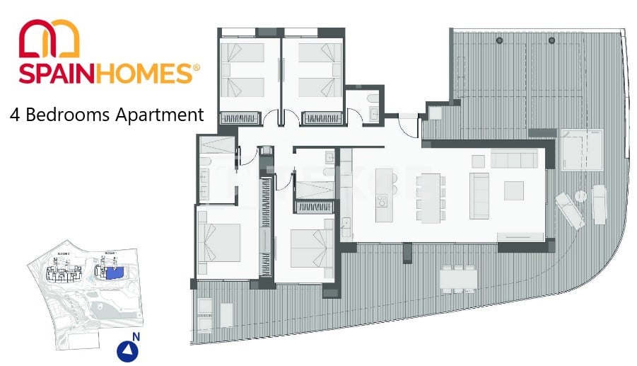Пентхаус в Бенидорме, Испания, 430 м² - фото 19