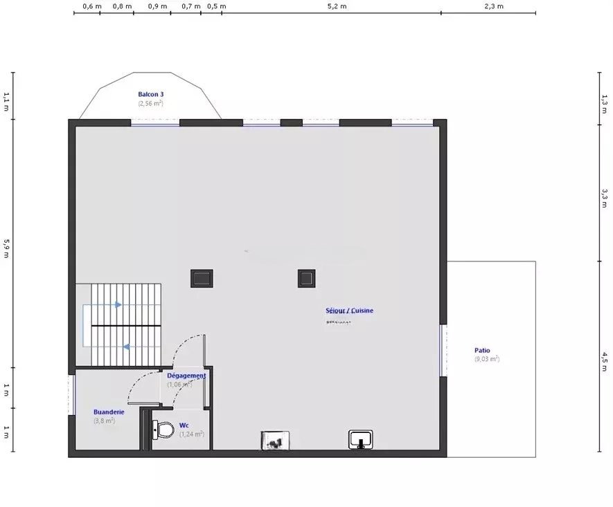 Квартира в Каннах, Франция, 189 м² - фото 17
