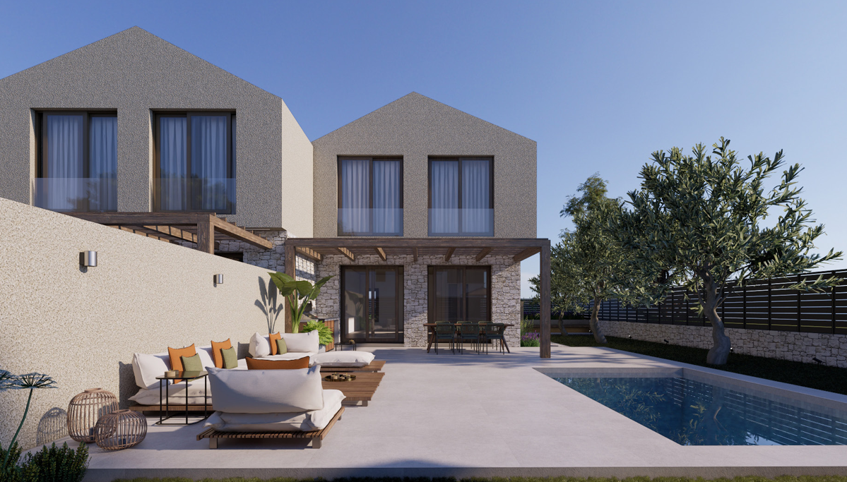 Вилла в Малинска-Дубашнице, Хорватия, 112 м² - фото 1