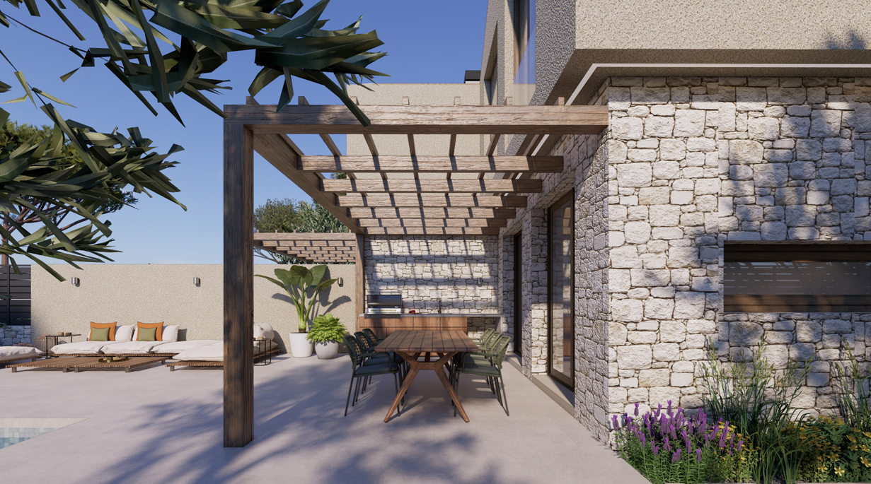 Вилла в Малинска-Дубашнице, Хорватия, 112 м² - фото 4