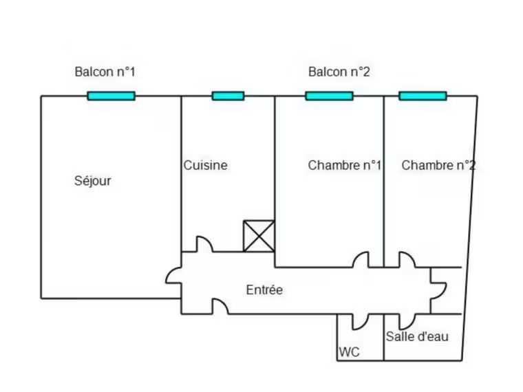 Апартаменты в Ницце, Франция, 68 м² - фото 6