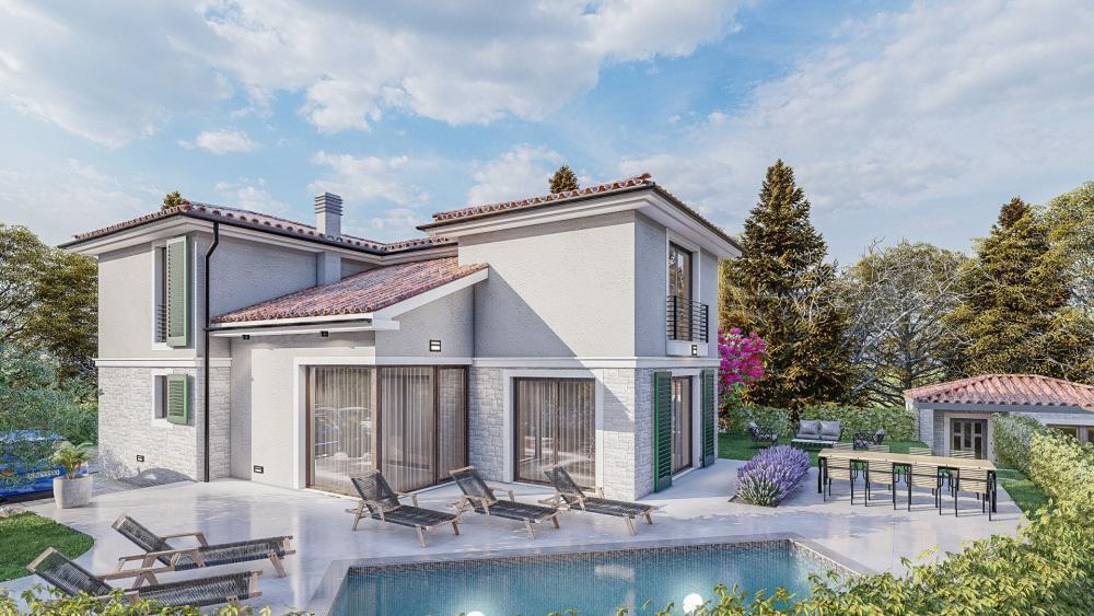 Вилла Mošćenička Draga, Хорватия, 143 м² - фото 7