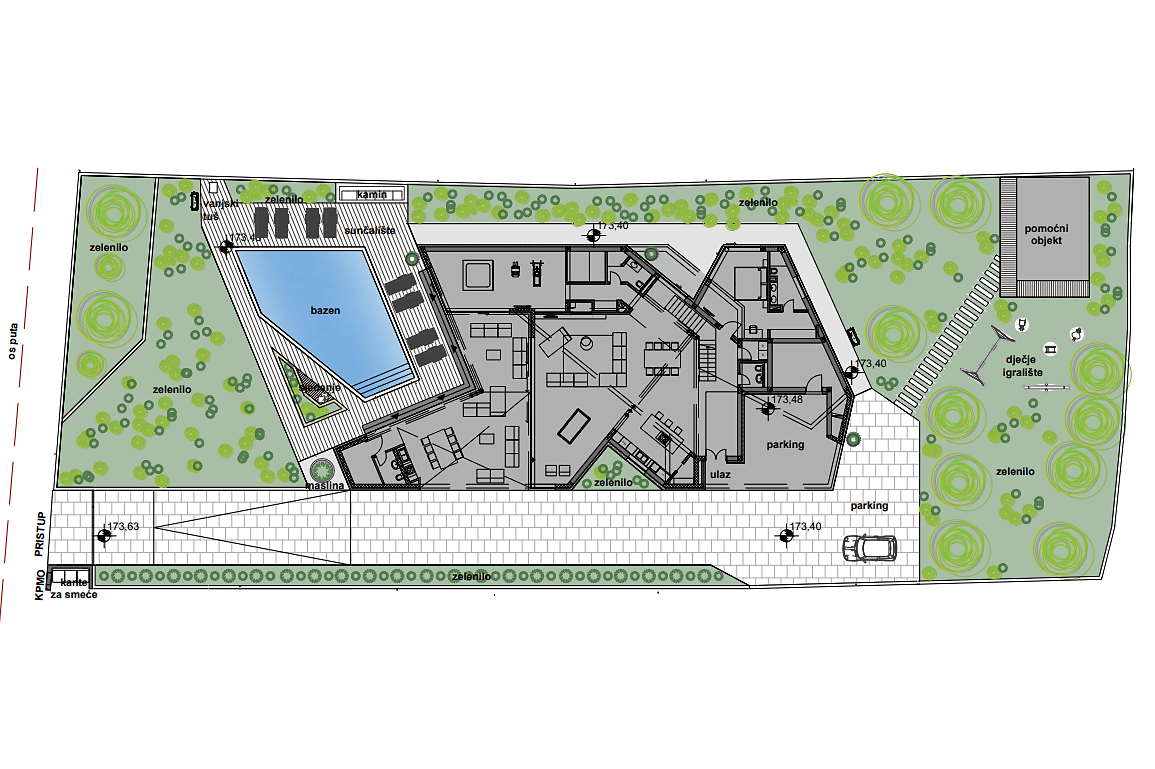 Вилла в Лабине, Хорватия, 500 м² - фото 8