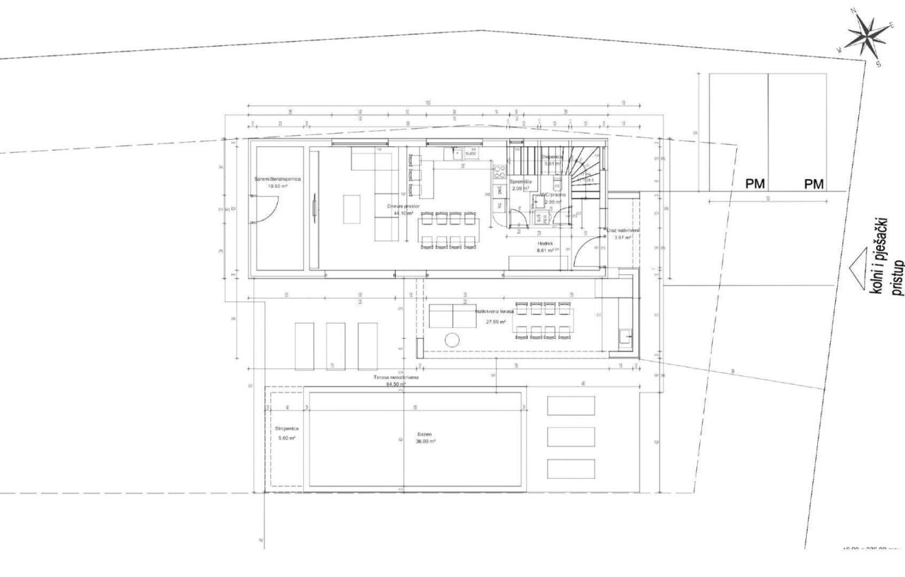 Вилла в Тиняне, Хорватия, 184 м² - фото 9