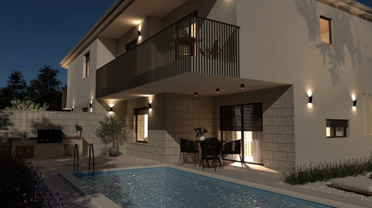 Вилла в Малинска-Дубашнице, Хорватия, 109 м² - фото 9