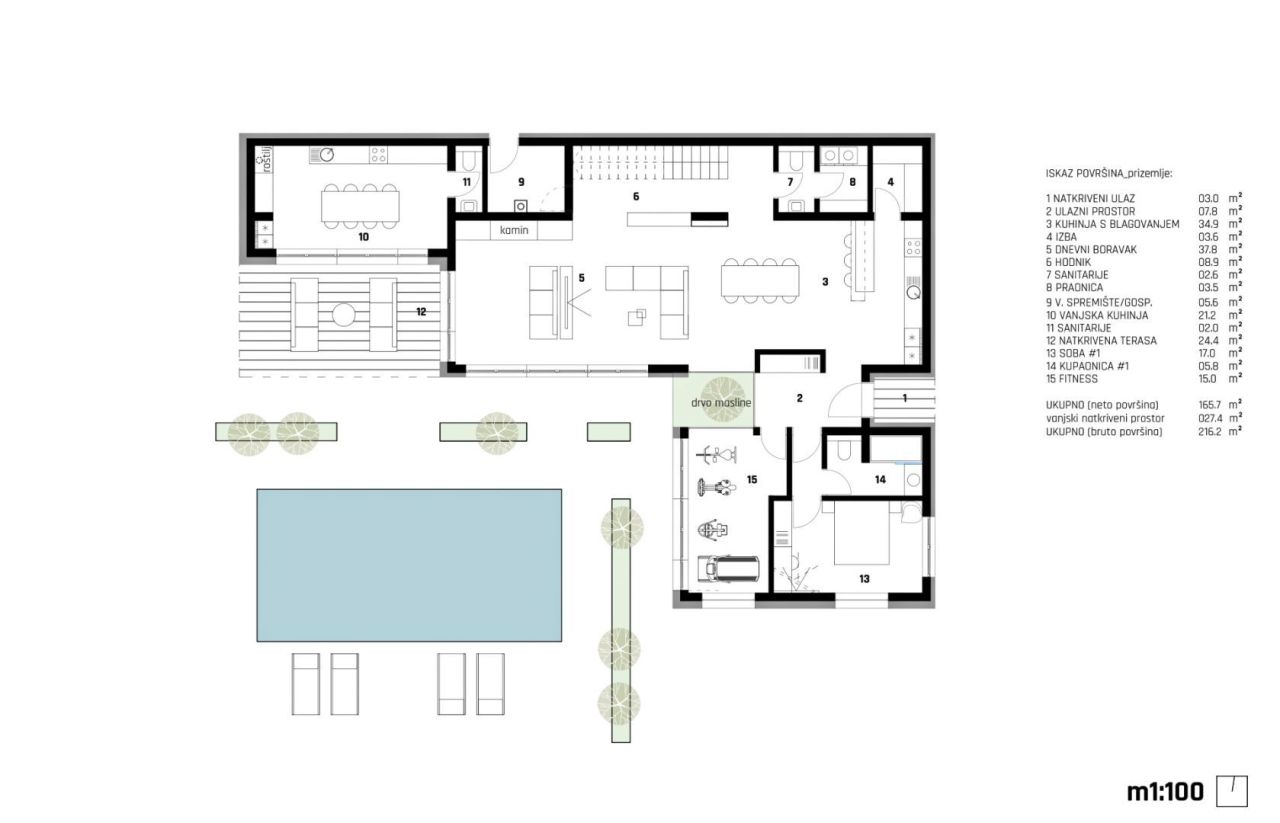 Вилла в Вижинаде, Хорватия, 292 м² - фото 10