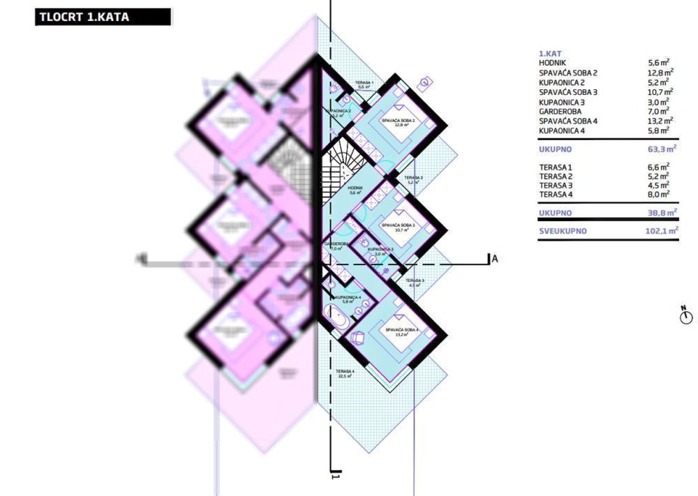 Вилла в Умаге, Хорватия, 194 м² - фото 11