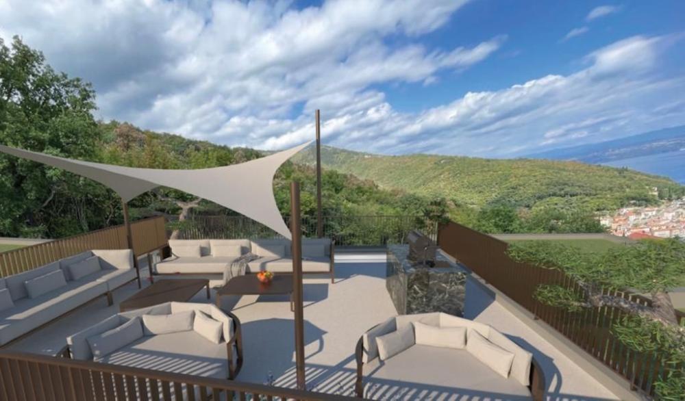 Вилла Mošćenička Draga, Хорватия, 355 м² - фото 13