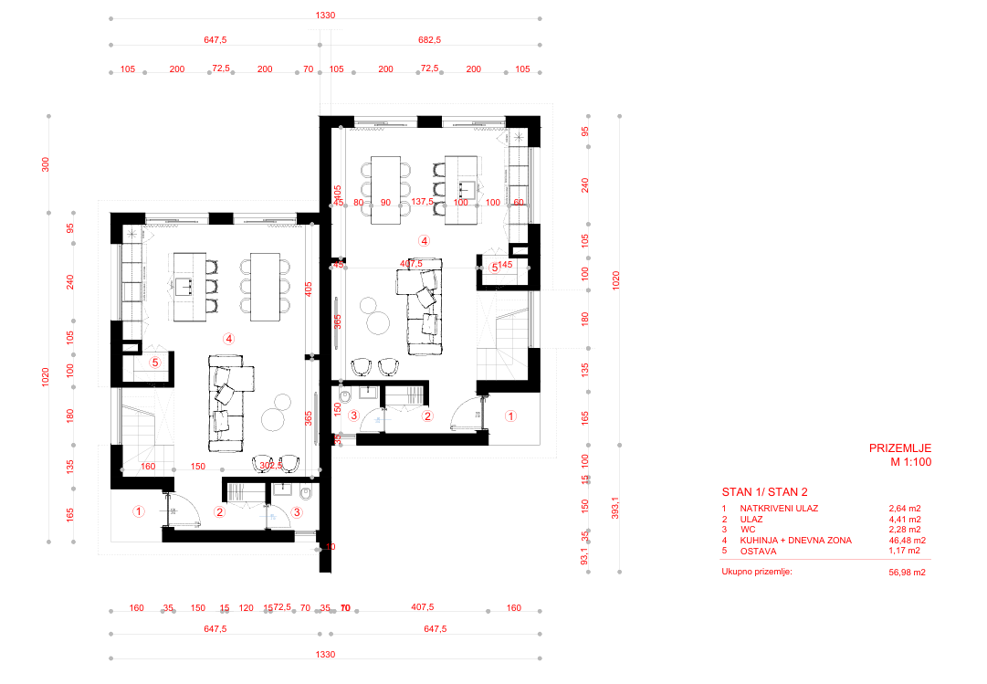 Вилла в Малинска-Дубашнице, Хорватия, 112 м² - фото 13