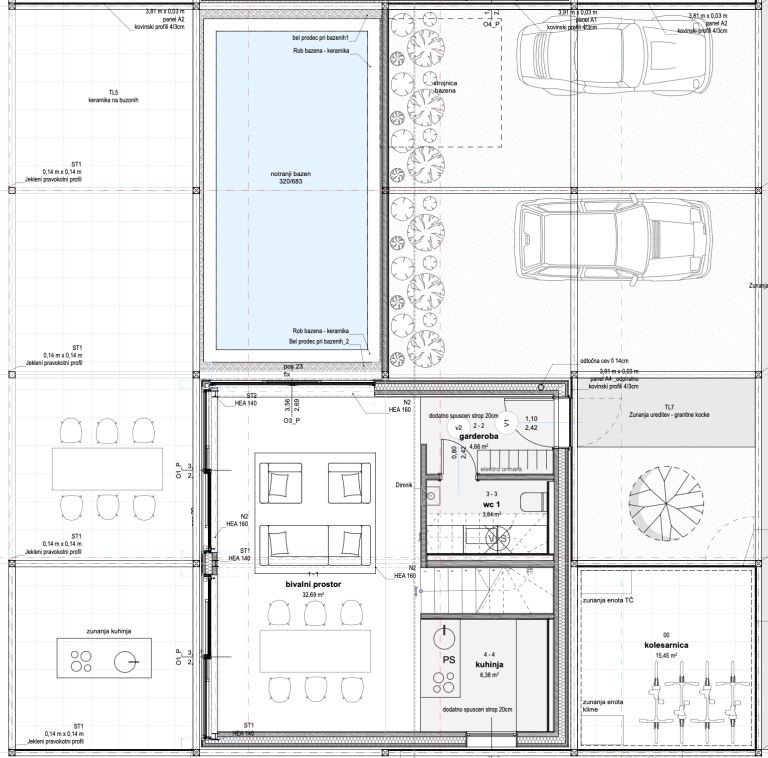 Вилла в Умаге, Хорватия, 130 м² - фото 14