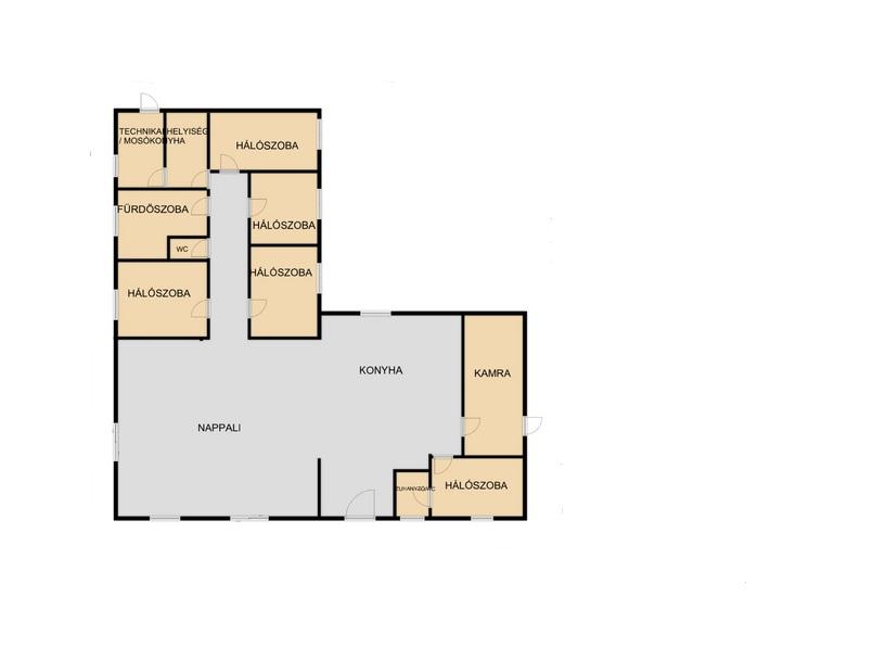 Вилла Pomáz, Венгрия, 243 м² - фото 3