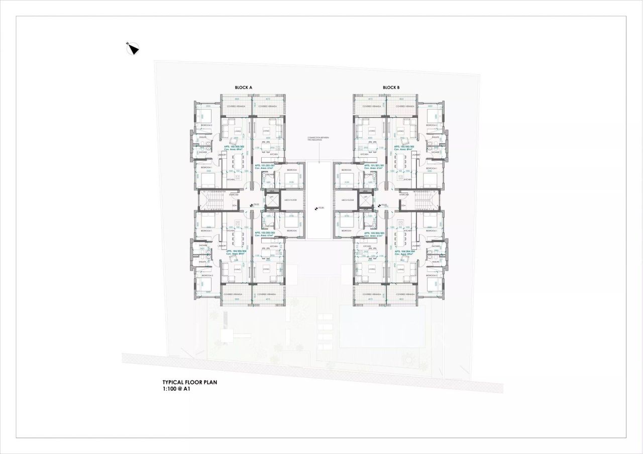Квартира в Героскипу, Кипр, 78 м² - фото 19