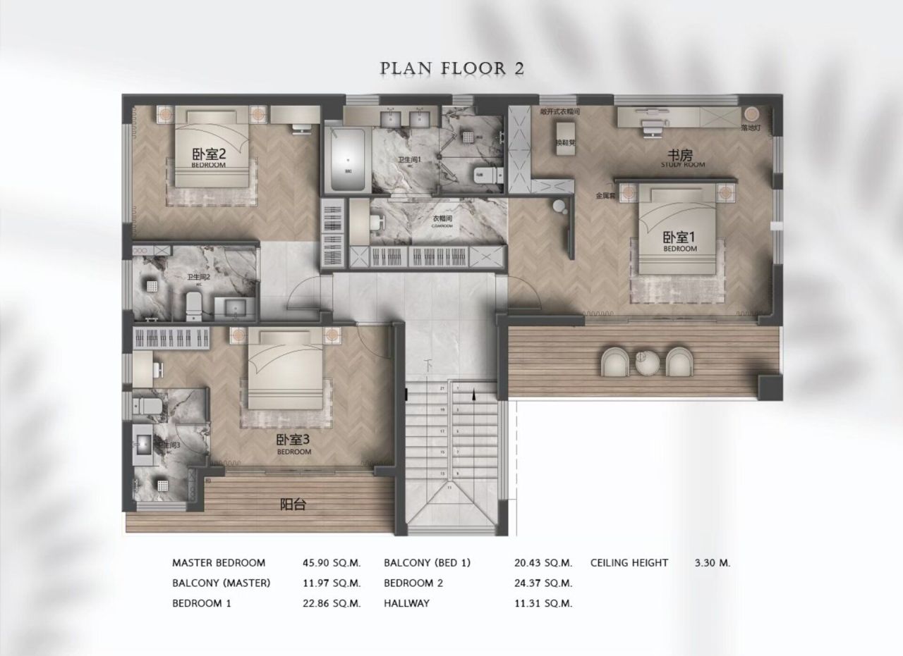 Вилла в Паттайе, Таиланд, 363 м² - фото 6