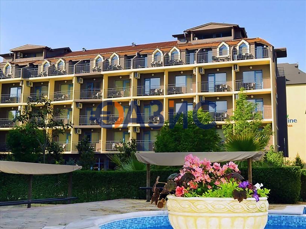 Апартаменты на Солнечном берегу, Болгария, 34 м² - фото 17