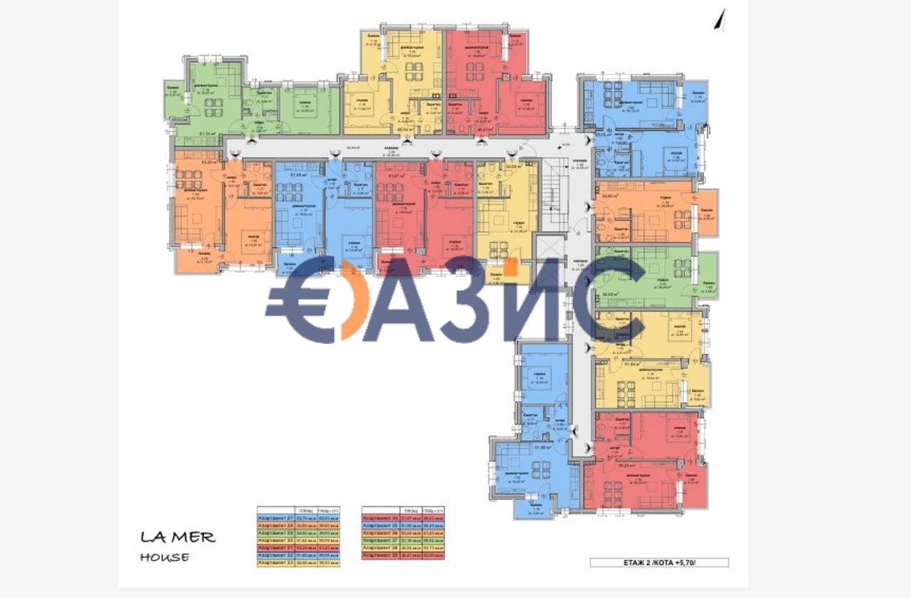 Апартаменты в Равде, Болгария, 59.6 м² - фото 18