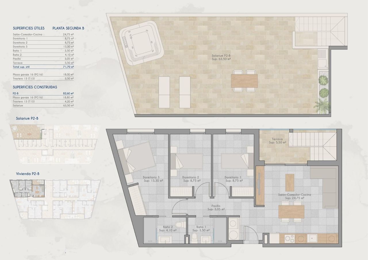 Пентхаус в Сан-Педро-дель-Пинатаре, Испания, 82 м² - фото 11