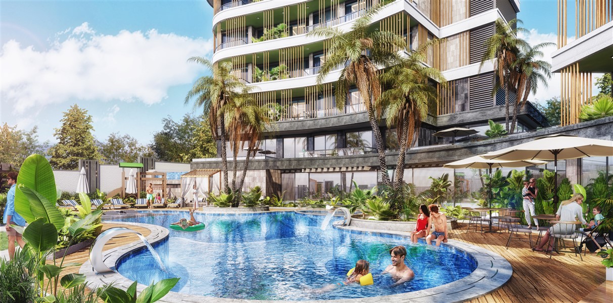 Квартира в Алании, Турция, 45 м² - фото 2