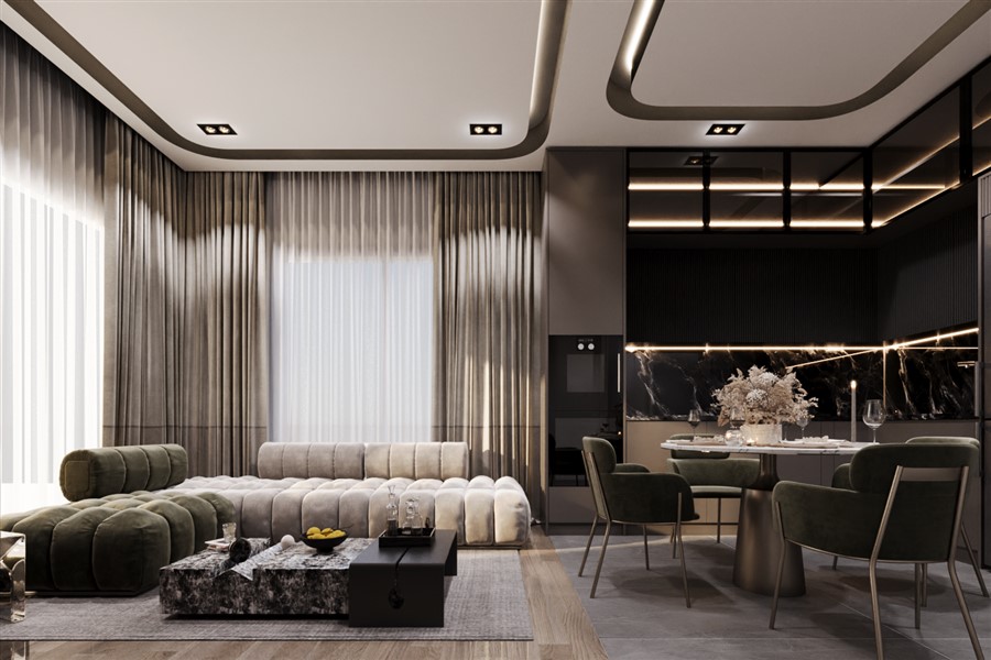 Квартира в Алании, Турция, 45 м² - фото 6