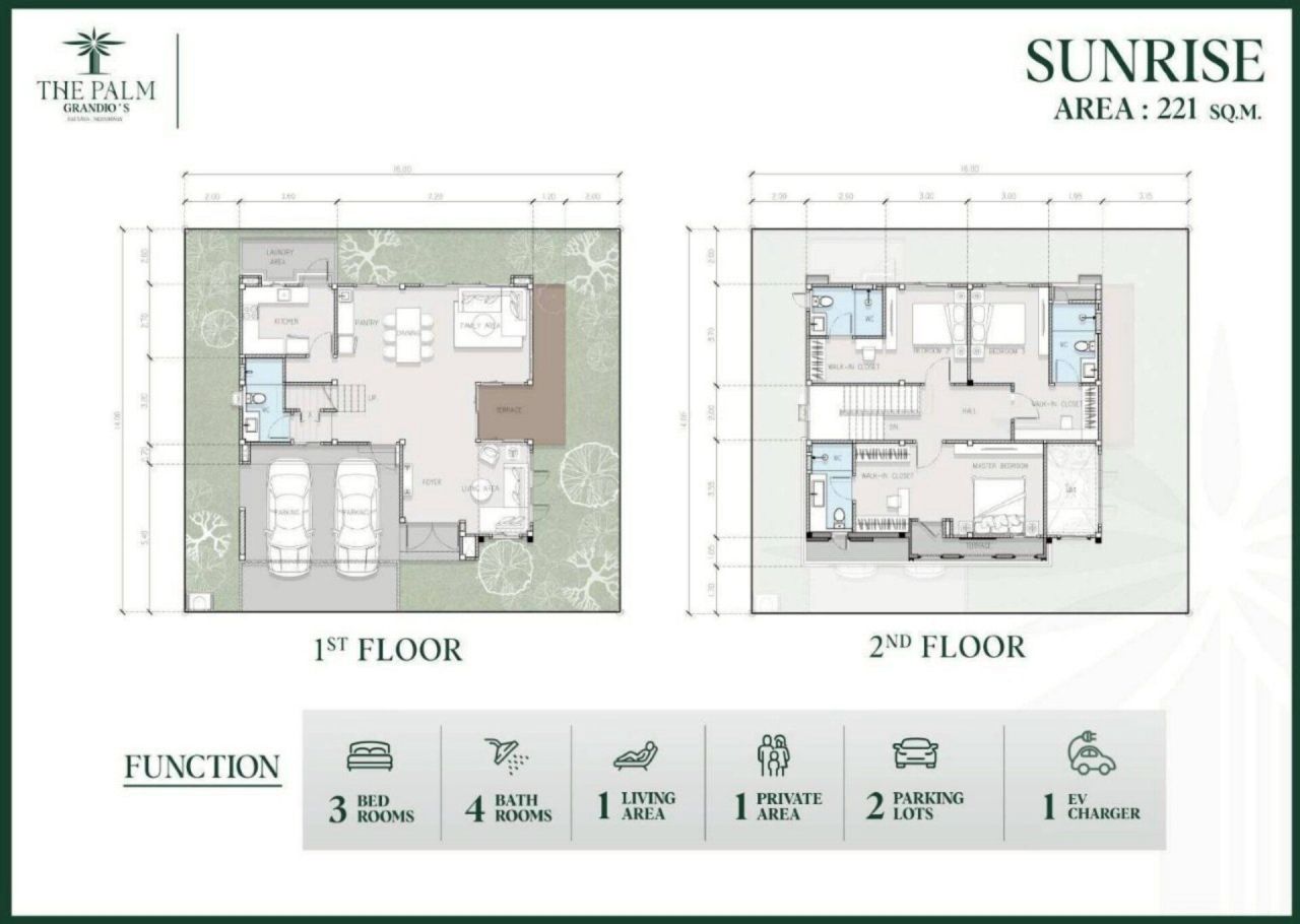 Вилла в Паттайе, Таиланд, 221 м² - фото 16