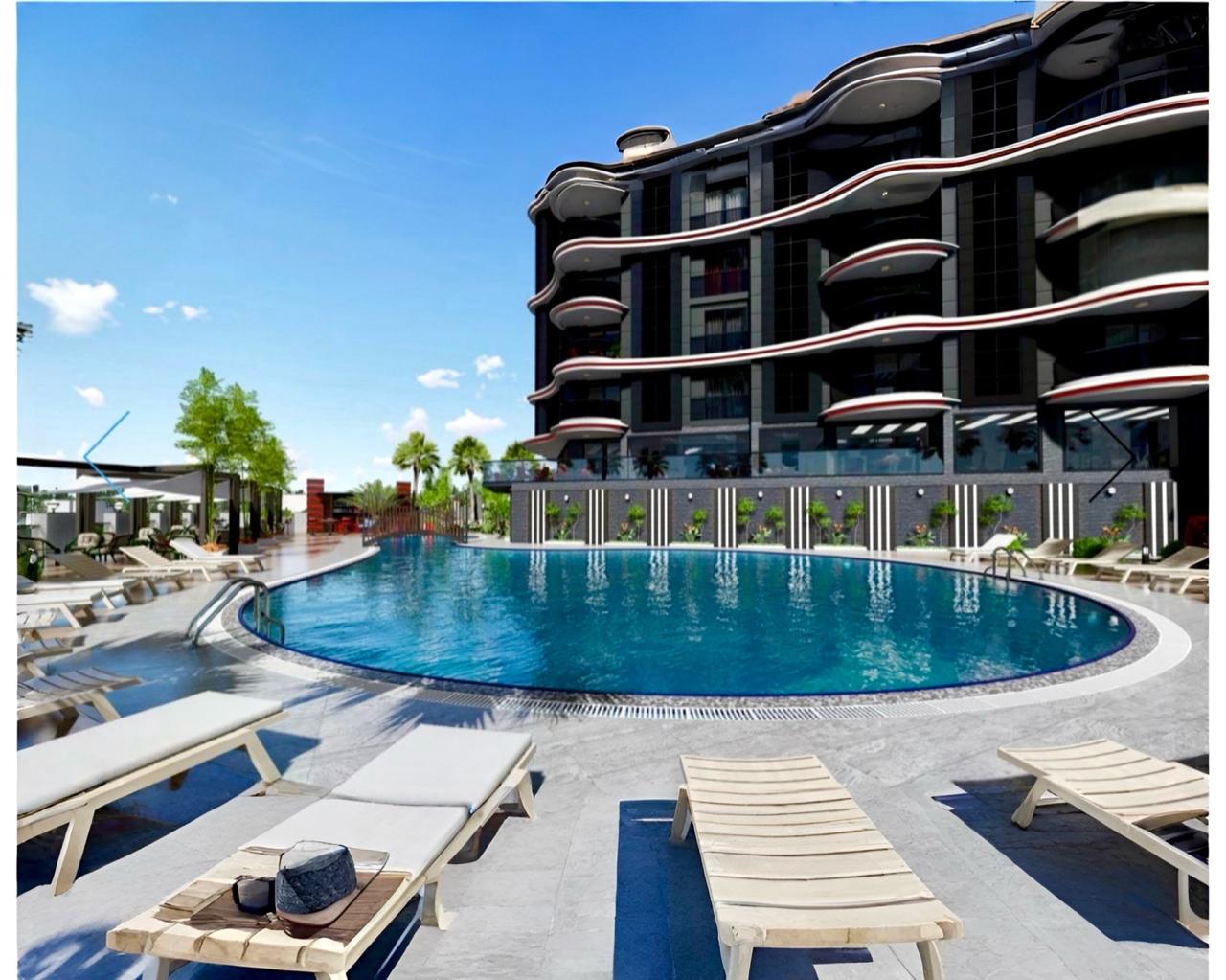 Апартаменты в Алании, Турция, 65 м² - фото 6