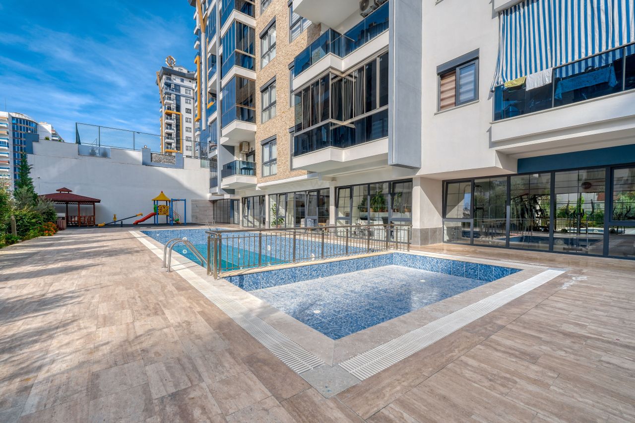 Апартаменты в Алании, Турция, 110 м² - фото 13