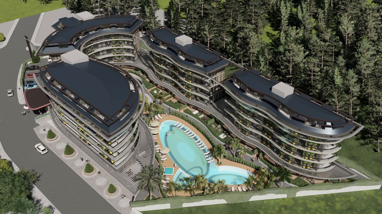 Апартаменты в Алании, Турция, 120 м² - фото 16