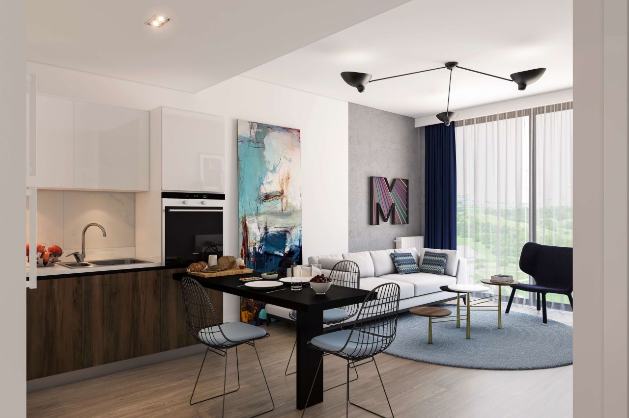 Апартаменты в Стамбуле, Турция, 1 м² - фото 4