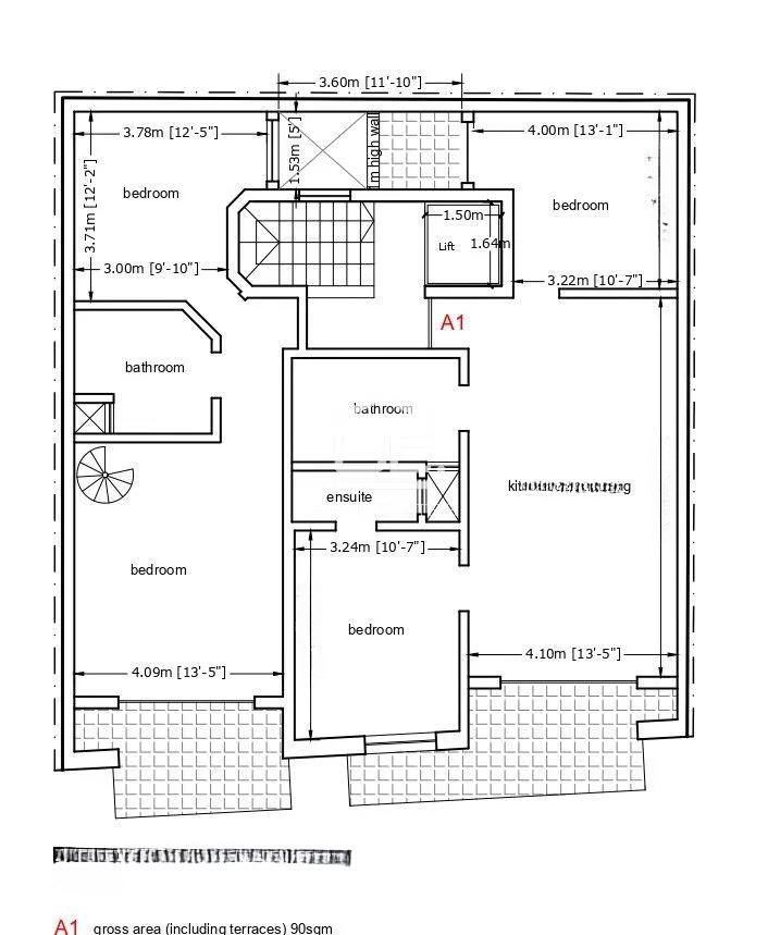 Квартира в Мосте, Мальта, 90 м² - фото 1