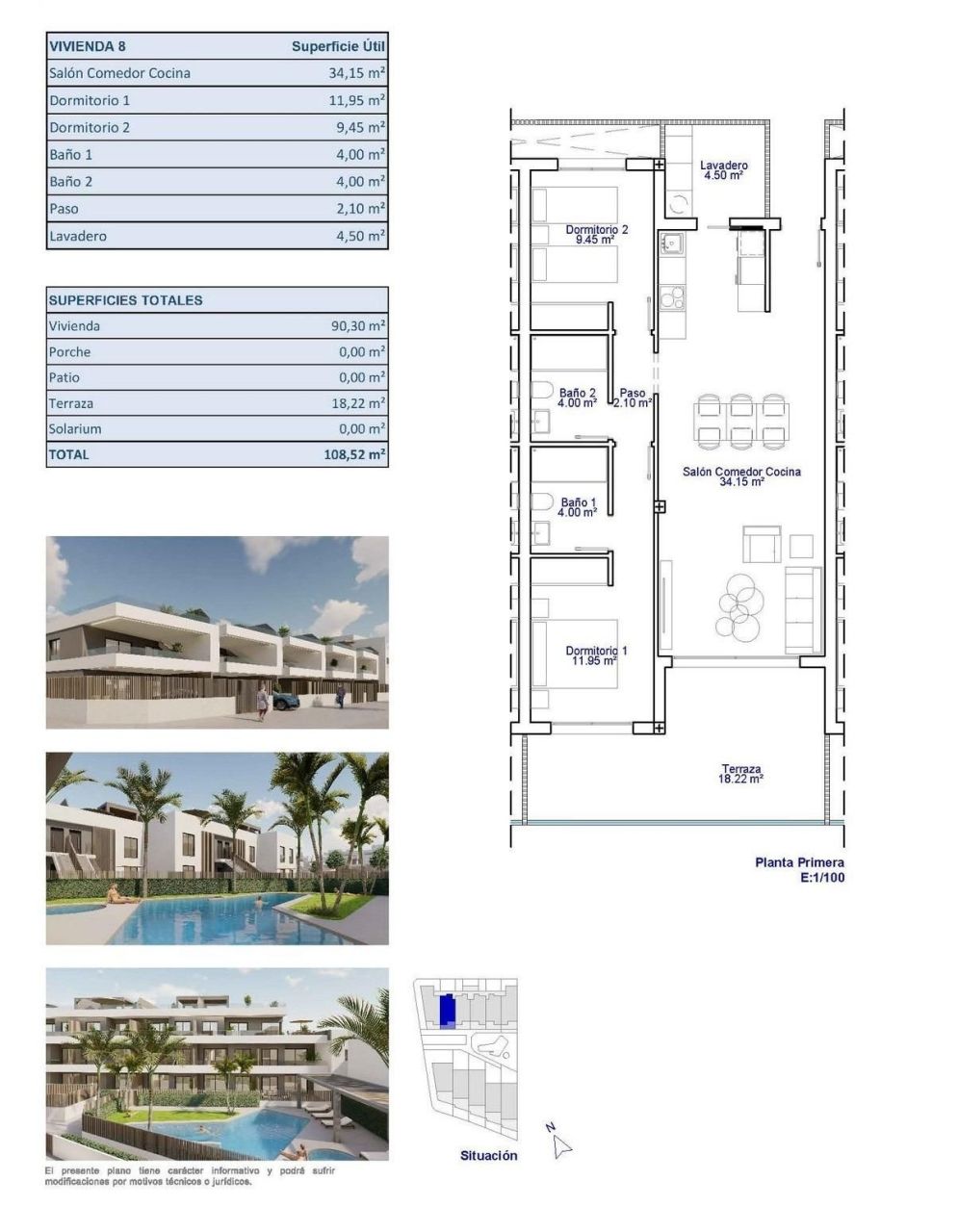 Апартаменты в Пилар-де-ла-Орадада, Испания, 90 м² - фото 12